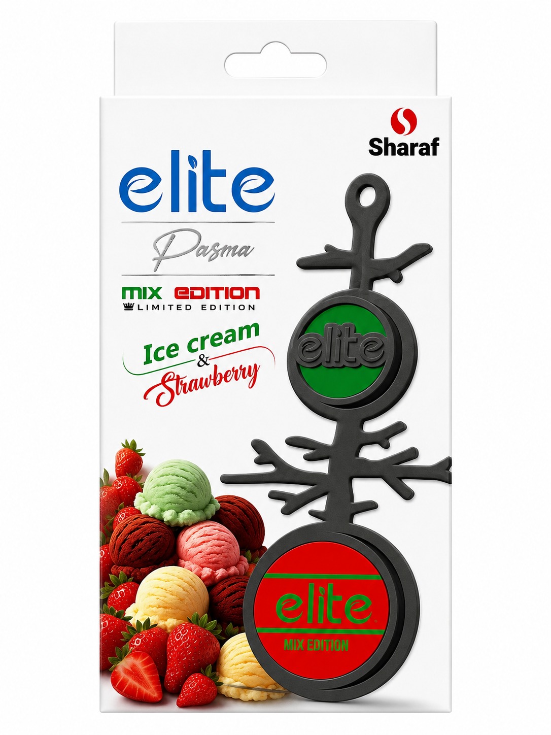 Elite Air Freshener X7 Strawberry Ice Cream