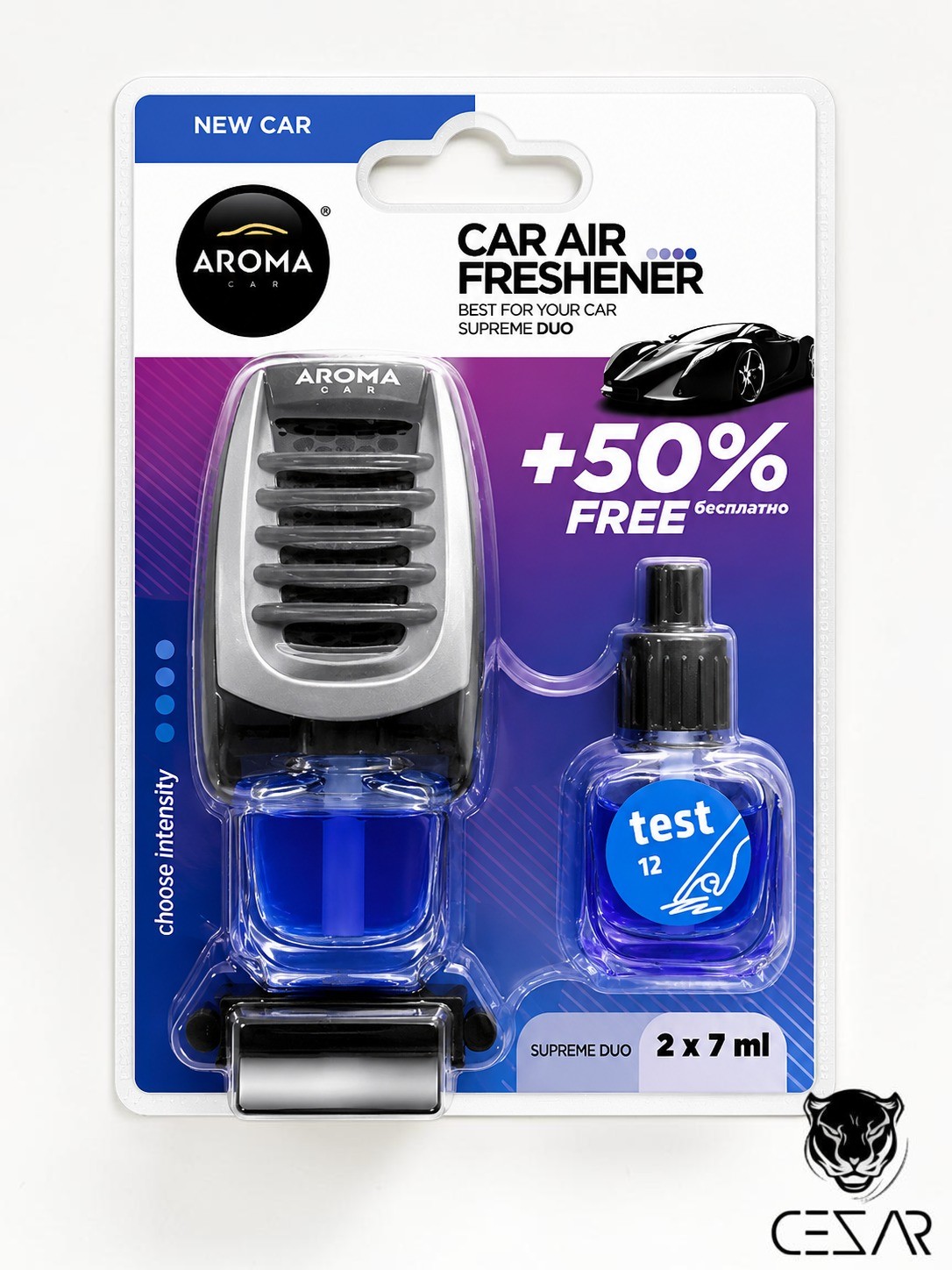 Aroma Due AC Freshener - New Car
