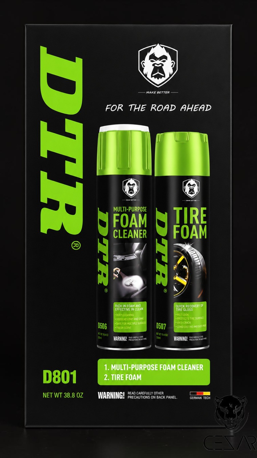 DTR Upholstery Foam + Tire Foam Offer 650 ml.