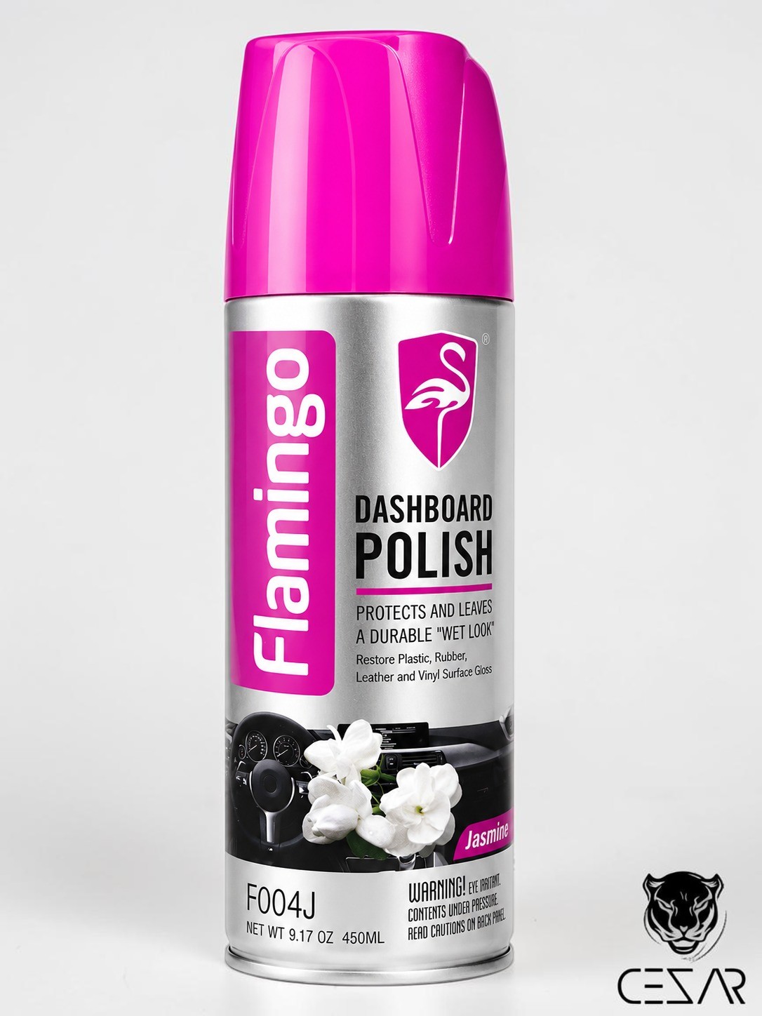 Flamingo Dashboard Polish Jasmine - Large 450 ml.