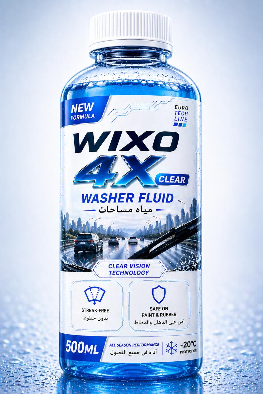 Washer Fluied Wixo 4X - 1 Ltr.