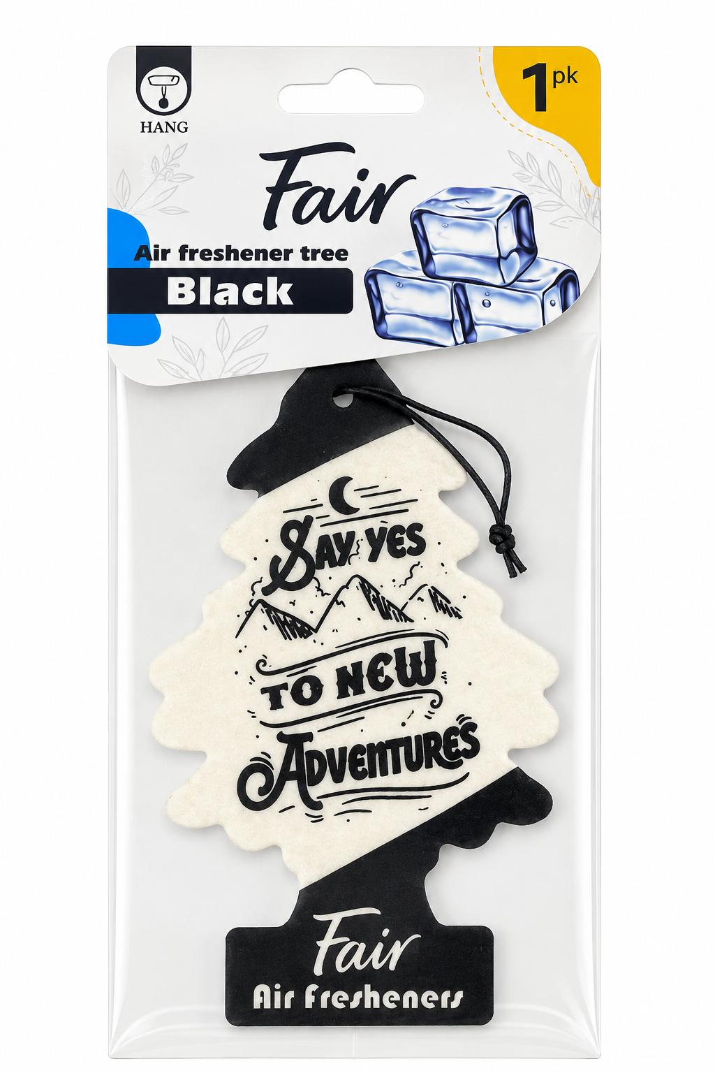 Fair X1 Air Freshener - Large Black