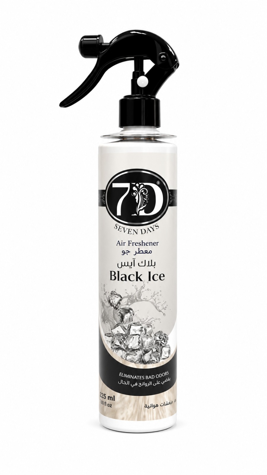 Air Freshener - 7d - Black Ice - 425ml