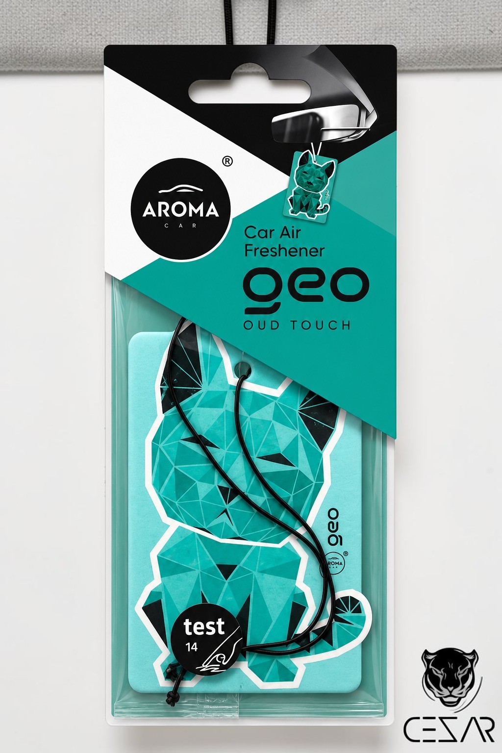 Aroma Car Cellulose Geo Dog Oud Touch