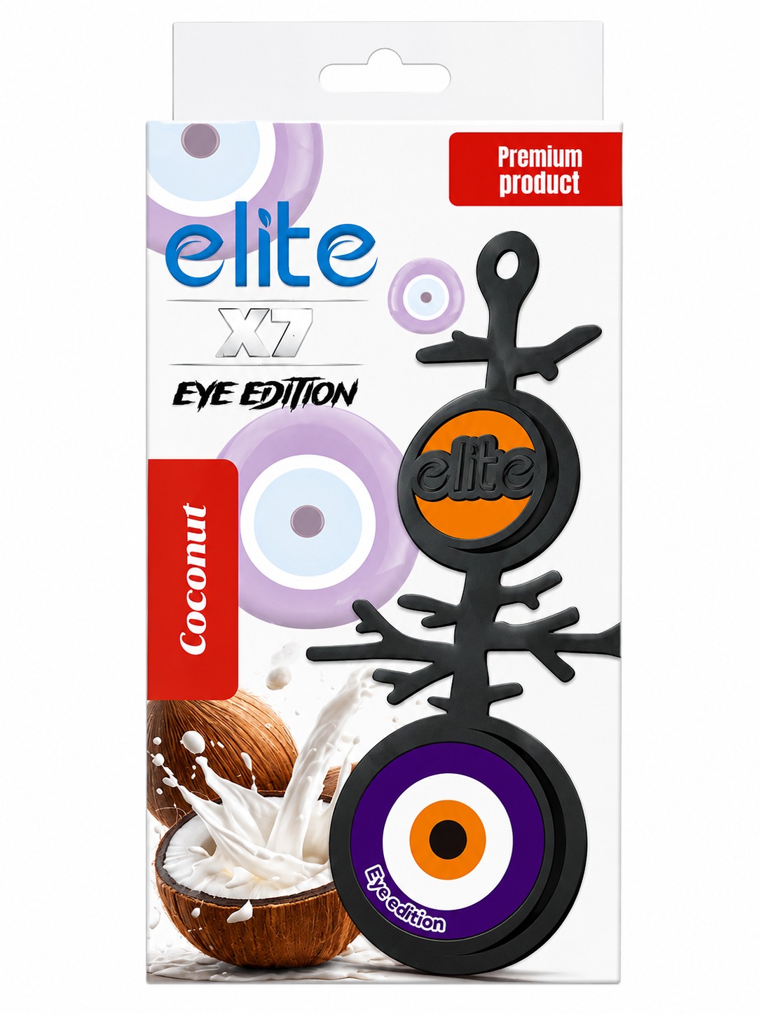 Elite Air Freshener X7 Coconut